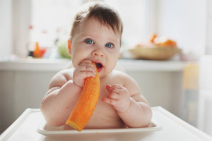  Cómo enseñar a un niño a la comida sólida