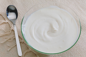  Mascarilla de crema agria