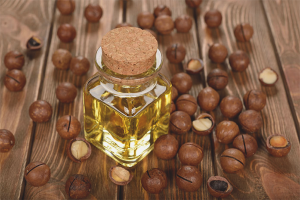  Aceite de macadamia para el cabello.