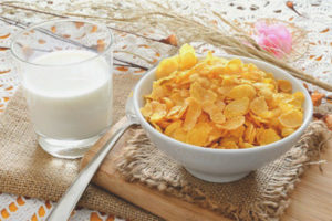  Cornflakes semasa menyusu