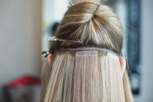  Extensiones de cabello de cinta