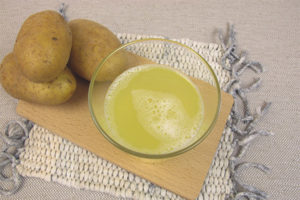  Jugo de patata para bajar de peso.