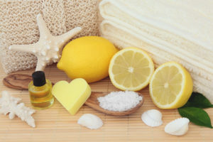  Peeling facial de limon